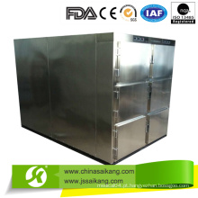 Mais vendido! Refrigerador Mortuário de aço inoxidável (6 cadáveres)